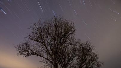 Bu gecə göydə baş verən HEYRƏTAMİZ HADİSƏ - FOTO
