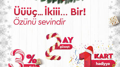 "Kapital Bank"la özünü sevindir!