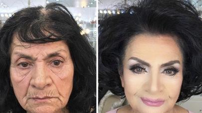 Azərbaycanlı xanımların makiyajdan əvvəl və sonrakı FOTOLARI DÜNYAYA SƏS SALDI