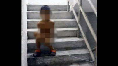 Ata və anadan DƏHŞƏTLİ ƏMƏL - Uşaqlarını otağa salıb zəncirlədilər və... - - FOTO/VİDEO