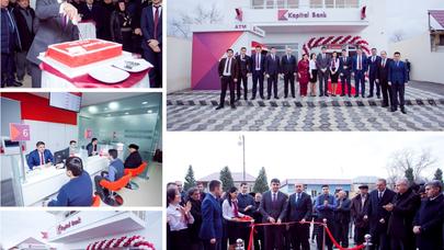 "Kapital Bank"-ın yenilənən Füzuli filialı istifadəyə verildi