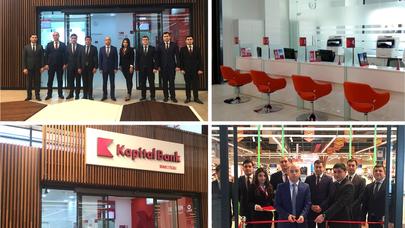 "Kapital Bank"-ın yeni Bravo-2 filialı istifadəyə verildi