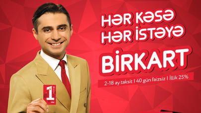 Artıq hər kəs BirKart ala bilər!