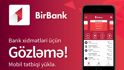 Bütün ödəniş kartlarını BirBank-dan idarə et!