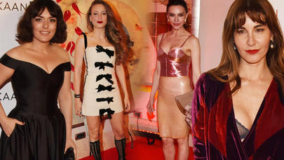 Serenay Sarıkaya paltarı ilə gülüş hədəfi oldu – FOTO