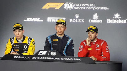 Formula 2 qalibi: "Bakı məni..."