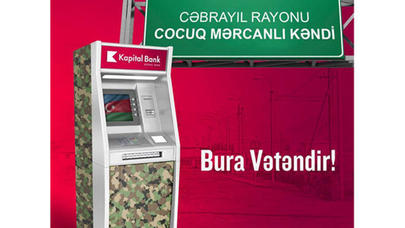 "Kapital Bank" Cocuq Mərcanlıda! (R)