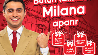 Bütün taksitlər Milana aparır!