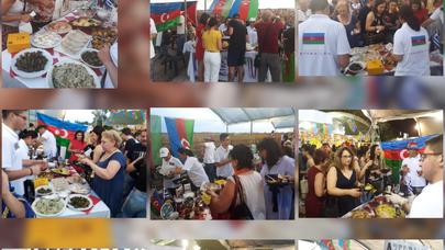 Azərbaycan xörəkləri Qida Festivalında - - FOTO