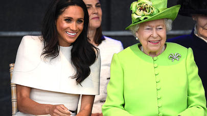 Təzə gəlinin İngiltərə kraliçası ilə ilk rəsmi səfəri - FOTO