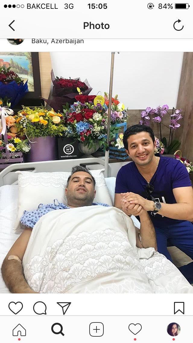 Məşhurlar Hacı Nuranı ziyarət etdilər - FOTOLAR