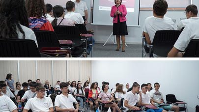 “Dərs evi” yay proqramının iştirakçıları Kapital Bank-da qonaq oldu