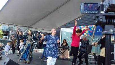 Danimarkalılardan Azərbaycan rəqsi şousu: Bakıdan tar, qaval aparıb... - VİDEO - FOTO