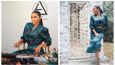 Günay İbrahimli anasının 28 il əvvəlki paltarında - FOTO