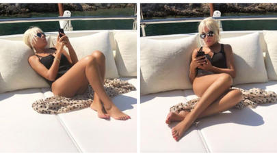 72 yaşlı Ajda Pekkan bikinidə bədəni ilə heyrətləndirdi – FOTO