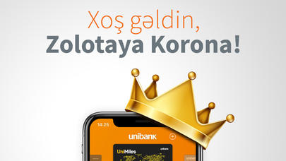 “Zolotaya Korona” indi Unibank Mobile-da