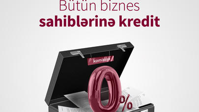 "Unibank"dan biznesə daha bir dəstək: Kreditlər 0% komissiyalı oldu!