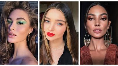 Payız üçün podium ulduzlarından ilhamverici makiyajlar - FOTO
