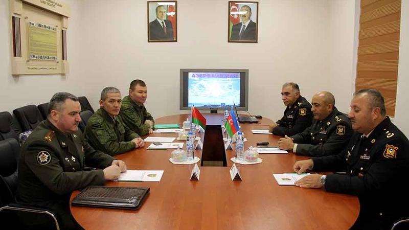 Belarusun hərbi ekspertləri Bakıda