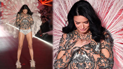 Adriana Lima PODİUMU AĞLAYARAQ TƏRK ETDİ – SON/FOTO