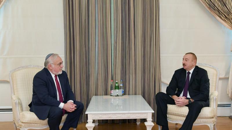Prezident İlham Əliyev ABŞ-ın tanınmış din xadimləri ilə görüşdü