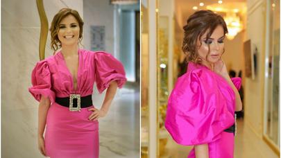 Sevda Yəhyayeva qısa ətəyi və dərin sinə dekoltesi ilə OVSUNLADI - FOTO