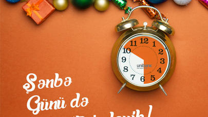 "Unibank" filialları Yeni illə bağlı gücləndirilmiş iş rejiminə keçib