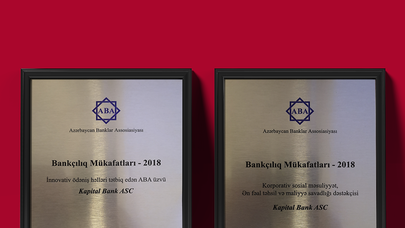 "Kapital Bank" 4 nominasiyada qalib oldu