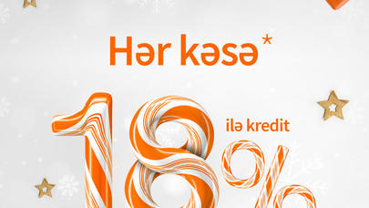 "Unibank"ın 18%-dən başlayan kredit kampaniyası davam edir!