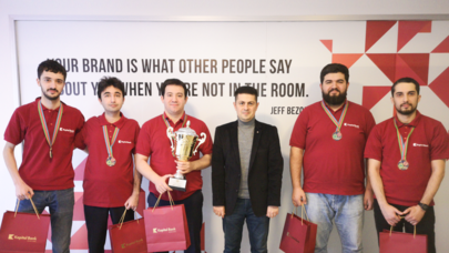 "Kapital Bank" “Breyn Rinq”in qalib komandasını mükafatlandırdı