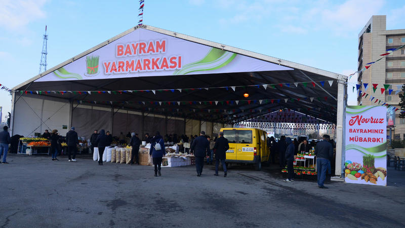 Bakıda Novruz yarmarkaları fəaliyyətə başladı - FOTOREPORTAJ