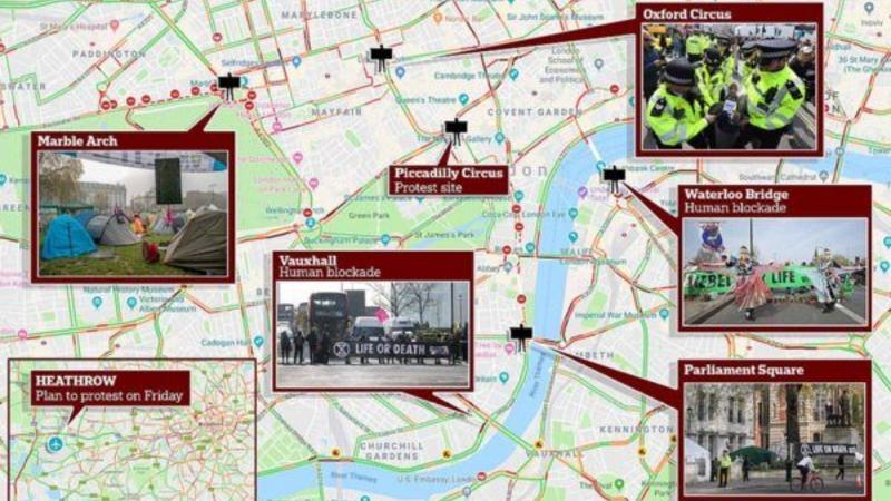 London 7 nöqtədən işğal olundu - Polis və hökumət TƏŞVİŞDƏ