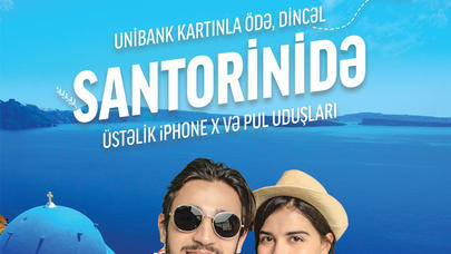 "Unibank" lotereyasının qalibi iPhone X telefonu qazandı