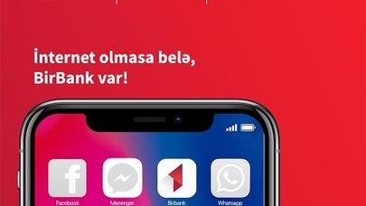 BirBank-ı artıq meqabaytsız da istifadə etmək olar