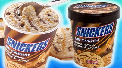 Snickers dondurmasını özünüz hazırlayın