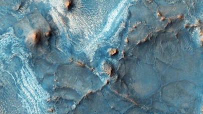 "Qırmızı planet"in heç vaxt görmədiyiniz mavi üzü - ƏSRARƏNGİZ FOTOLAR