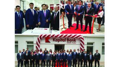 "Kapital Bank" yenilənən Nəsimi filialını istifadəyə verdi