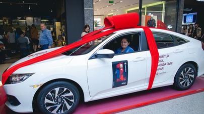 BirKart müştərisi "Honda Civic" qazandı!