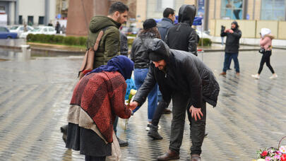 Bakıda sevgililər günü - FOTOREPORTAJ