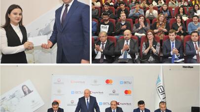 "Kapital Bank" növbəti ali məktəbdə “Smart tələbə kartı” təqdim etdi