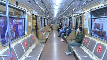 Bakı metrosu BU GÜN - FOTOREPORTAJ