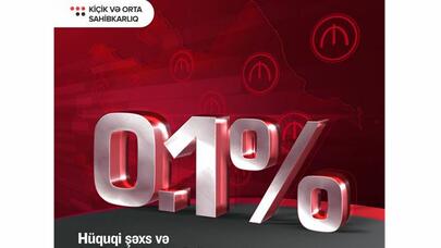 "Kapital Bank"dan hüquqi şəxslərə və sahibkarlara növbəti güzəşt