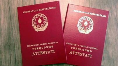 Fərqlənmə attestatlarının və medalların verilməsi ilə bağlı nazirlikdən AÇIQLAMA