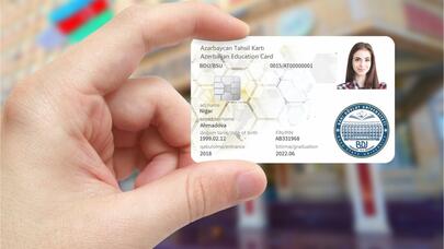 Bakı Dövlət Universitetinin tələbələrinə “Smart tələbə kartı” təqdim edildi