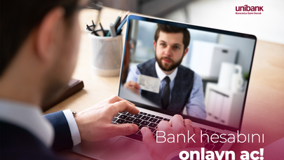 Cəmi 15 dəqiqəyə "Unibank"da onlayn sahibkar hesabı aç!
