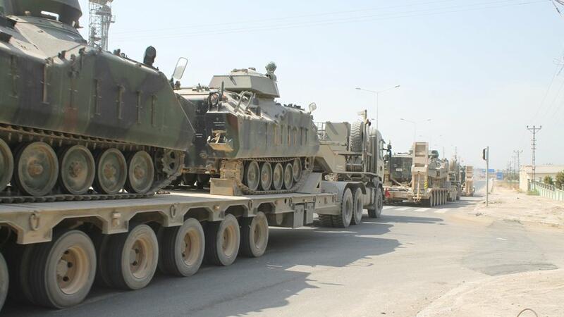 Türkiyə tanklarını Yunanıstanla sərhədə daşıyır – Bölgədə GƏRGİNLİK