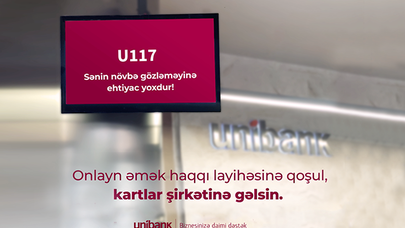 "Unibank" biznes sahiblərinə daha bir onlayn məhsul təqdim etdi