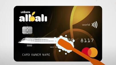 "Unibank"dan kreativ video çarx: Kart məlumatları məxvidir