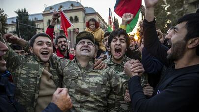 Azərbaycanın Qarabağ sevinci "Anadolu"nun obyektivində - ƏN GÖZƏL FOTOLAR