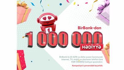 BirBank istifadəçiləri onlayn ödənişlər zamanı hədiyyələr qazanacaqlar